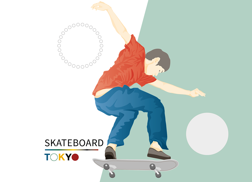 New featured sport in Tokyo2020 - skateboarding